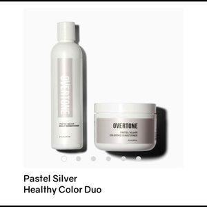 ⚡️Overtone healthy vibrant silver hair duo⚡️